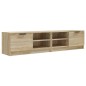 vidaXL TV-Schränke 2 Stk. Sonoma-Eiche 80x35x36,5 cm Holzwerkstoff vidaXL TV-Schränke 2 Stk. Sonoma-Eiche 80x35x36,5 cm Holzwerkstoff