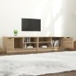 vidaXL TV-Schränke 2 Stk. Sonoma-Eiche 80x35x36,5 cm Holzwerkstoff vidaXL TV-Schränke 2 Stk. Sonoma-Eiche 80x35x36,5 cm Holzwerkstoff