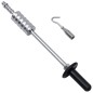 vidaXL Gleithammer mit Haken 63 cm Kohlenstoffstahl vidaXL Gleithammer mit Haken 63 cm Kohlenstoffstahl