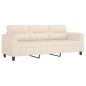 vidaXL 2-tlg. Sofagarnitur mit Kissen Beige Mikrofasergewebe vidaXL 2-tlg. Sofagarnitur mit Kissen Beige Mikrofasergewebe