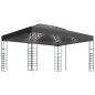 vidaXL Pavillon mit LED-Lichterkette 3x4 m Anthrazit vidaXL Pavillon mit LED-Lichterkette 3x4 m Anthrazit