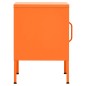 vidaXL Nachttische 2 Stk. Orange 35x35x51 cm Stahl vidaXL Nachttische 2 Stk. Orange 35x35x51 cm Stahl