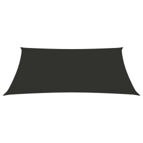 vidaXL Sonnensegel Oxford-Gewebe Rechteckig 6x7 m Anthrazit