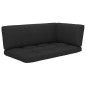 vidaXL 2-Sitzer-Palettensofa Weiß Imprägniertes Kiefernholz vidaXL 2-Sitzer-Palettensofa Weiß Imprägniertes Kiefernholz