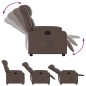 vidaXL Relaxsessel Braun Kunstleder vidaXL Relaxsessel Braun Kunstleder