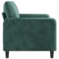 vidaXL 2-Sitzer-Sofa Dunkelgrün 140 cm Samt vidaXL 2-Sitzer-Sofa Dunkelgrün 140 cm Samt