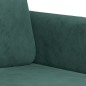 vidaXL 2-Sitzer-Sofa Dunkelgrün 140 cm Samt vidaXL 2-Sitzer-Sofa Dunkelgrün 140 cm Samt