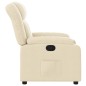 vidaXL Relaxsessel Creme Stoff vidaXL Relaxsessel Creme Stoff