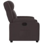 vidaXL Relaxsessel Dunkelbraun Stoff vidaXL Relaxsessel Dunkelbraun Stoff