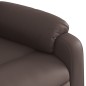 vidaXL Relaxsessel mit Aufstehhilfe Elektrisch Braun Kunstleder vidaXL Relaxsessel mit Aufstehhilfe Elektrisch Braun Kunstleder