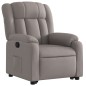 vidaXL Relaxsessel mit Aufstehhilfe Taupe Stoff vidaXL Relaxsessel mit Aufstehhilfe Taupe Stoff