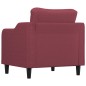 vidaXL Sessel Weinrot 60 cm Stoff vidaXL Sessel Weinrot 60 cm Stoff