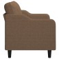 vidaXL 2-Sitzer-Sofa Braun 120 cm Stoff vidaXL 2-Sitzer-Sofa Braun 120 cm Stoff