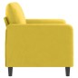 vidaXL 2-Sitzer-Sofa Gelb 120 cm Samt vidaXL 2-Sitzer-Sofa Gelb 120 cm Samt