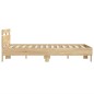 vidaXL Bettgestell mit Kopfteil Sonoma-Eiche 120x190 cm Holzwerkstoff vidaXL Bettgestell mit Kopfteil Sonoma-Eiche 120x190 cm Holzwerkstoff