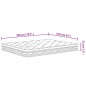 vidaXL Matratze Taschenfederkern Medium Plus 160x200 cm vidaXL Matratze Taschenfederkern Medium Plus 160x200 cm