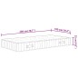 vidaXL Matratze Taschenfederkern Mittelfest 100x200 cm vidaXL Matratze Taschenfederkern Mittelfest 100x200 cm