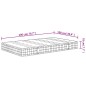 vidaXL Matratze Bonnell-Federkern Mittel 100x200 cm vidaXL Matratze Bonnell-Federkern Mittel 100x200 cm