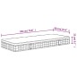 vidaXL Matratze Bonnell-Federkern Mittel 90x190 cm vidaXL Matratze Bonnell-Federkern Mittel 90x190 cm
