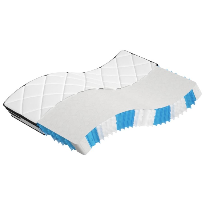 vidaXL Matratze Taschenfederkern Mittel Plus 140x190 cm vidaXL Matratze Taschenfederkern Mittel Plus 140x190 cm