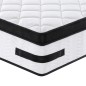 vidaXL Matratze Taschenfederkern Mittel Plus 140x190 cm vidaXL Matratze Taschenfederkern Mittel Plus 140x190 cm