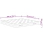 vidaXL Matratze Bonnell-Federkern Mittel 200x200 cm vidaXL Matratze Bonnell-Federkern Mittel 200x200 cm