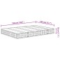 vidaXL Matratze Bonnell-Federkern Mittel 140x190 cm vidaXL Matratze Bonnell-Federkern Mittel 140x190 cm
