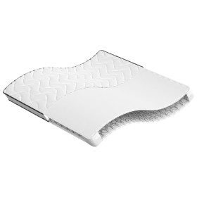 vidaXL Matratze Bonnell-Federkern Mittel 200x200 cm