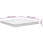 vidaXL Matratze Schaumstoff Mittelweich 180x200 cm vidaXL Matratze Schaumstoff Mittelweich 180x200 cm