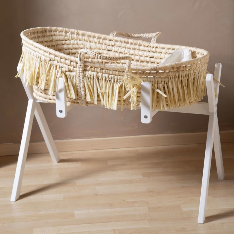 CHILDHOME Moseskorb mit Matratze Natur CHILDHOME Moseskorb mit Matratze Natur