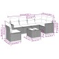 vidaXL 7-tlg. Garten-Sofagarnitur mit Kissen Beige Poly Rattan vidaXL 7-tlg. Garten-Sofagarnitur mit Kissen Beige Poly Rattan