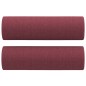 vidaXL 3-Sitzer-Sofa mit Zierkissen Weinrot 180 cm Stoff vidaXL 3-Sitzer-Sofa mit Zierkissen Weinrot 180 cm Stoff