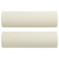 vidaXL 3-Sitzer-Sofa mit Zierkissen Creme 180 cm Samt vidaXL 3-Sitzer-Sofa mit Zierkissen Creme 180 cm Samt