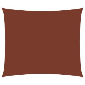 vidaXL Sonnensegel Oxford-Gewebe Rechteckig 3x4,5 m Terrakotta-Rot