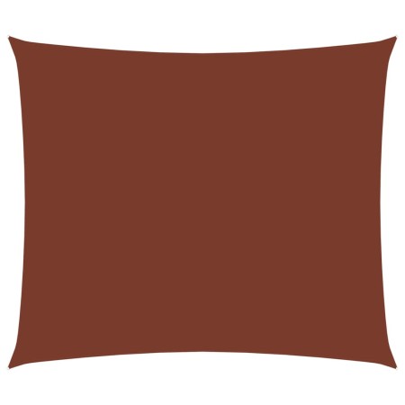 vidaXL Sonnensegel Oxford-Gewebe Rechteckig 3x4,5 m Terrakotta-Rot