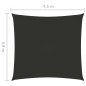 vidaXL Sonnensegel Oxford-Gewebe Quadratisch 4,5x4,5 m Anthrazit vidaXL Sonnensegel Oxford-Gewebe Quadratisch 4,5x4,5 m Anthrazit