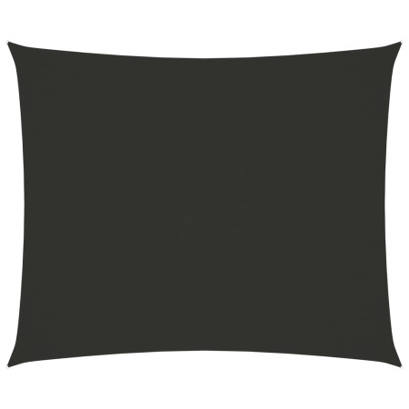 vidaXL Sonnensegel Oxford-Gewebe Rechteckig 5x6 m Anthrazit