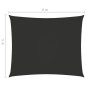 vidaXL Sonnensegel Oxford-Gewebe Rechteckig 5x6 m Anthrazit vidaXL Sonnensegel Oxford-Gewebe Rechteckig 5x6 m Anthrazit