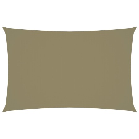 vidaXL Sonnensegel Oxford-Gewebe Rechteckig 2,5x5 m Beige