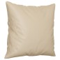 vidaXL 2-tlg. Sofagarnitur mit Kissen Creme Mikrofasergewebe vidaXL 2-tlg. Sofagarnitur mit Kissen Creme Mikrofasergewebe