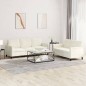 vidaXL 2-tlg. Sofagarnitur Creme Samt vidaXL 2-tlg. Sofagarnitur Creme Samt