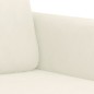 vidaXL 2-tlg. Sofagarnitur Creme Samt vidaXL 2-tlg. Sofagarnitur Creme Samt