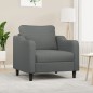 vidaXL Sessel Dunkelgrau 60 cm Stoff vidaXL Sessel Dunkelgrau 60 cm Stoff