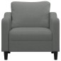 vidaXL Sessel Dunkelgrau 60 cm Stoff vidaXL Sessel Dunkelgrau 60 cm Stoff