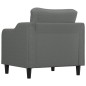 vidaXL Sessel Dunkelgrau 60 cm Stoff vidaXL Sessel Dunkelgrau 60 cm Stoff