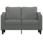 vidaXL 2-Sitzer-Sofa Dunkelgrau 120 cm Stoff vidaXL 2-Sitzer-Sofa Dunkelgrau 120 cm Stoff