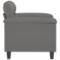 vidaXL Sessel Dunkelgrau 60 cm Mikrofasergewebe vidaXL Sessel Dunkelgrau 60 cm Mikrofasergewebe