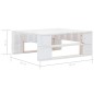 vidaXL 4-tlg. Paletten-Lounge-Set Weiß Imprägniertes Kiefernholz vidaXL 4-tlg. Paletten-Lounge-Set Weiß Imprägniertes Kiefernholz