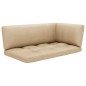 vidaXL 2-Sitzer-Palettensofa Weiß Imprägniertes Kiefernholz vidaXL 2-Sitzer-Palettensofa Weiß Imprägniertes Kiefernholz