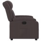 vidaXL Relaxsessel Dunkelbraun Stoff vidaXL Relaxsessel Dunkelbraun Stoff